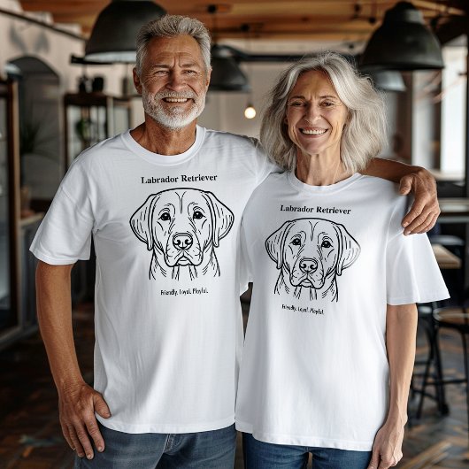 フレンドリー.忠実。よくはしゃぐ. トライブレンドＴシャツ