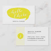 フレンドリーHello Business Card 名刺 (正面/裏面)