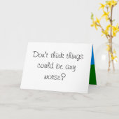 フレンド勇気付けられる案内カード カード (黄色い花)