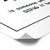 フレンド引用文の歌あなたのハート&鳥 ポスター (角)