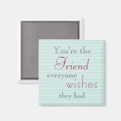 フレンド引用文磁石 マグネット (正面/裏面)