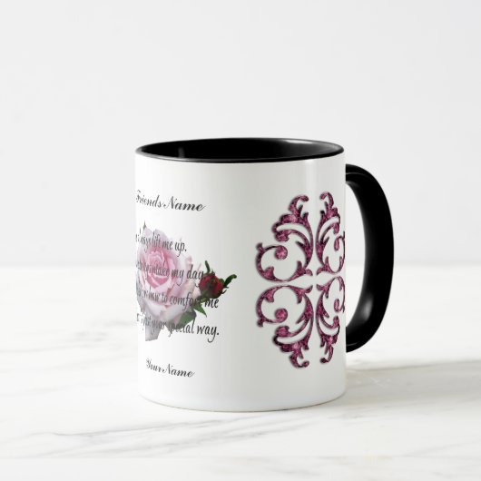 フレンド引用文 マグカップ (正面右)