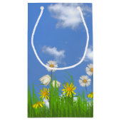 フレンド文字デイジーイン草 スモールペーパーバッグ (裏面)