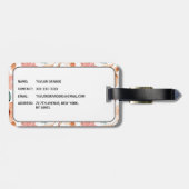 フレンド最高のギフトBFF ラゲッジタグ (裏面横)