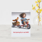 フレンド最高のダシュント カード (黄色い花)