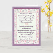 フレンド最高のバラ大理石 カード (黄色い花)