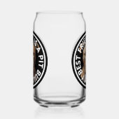 フレンド最高のピットブルテリア ガラス缶 (右)