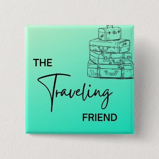 フレンド最高のピン 缶バッジ (正面)