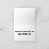 フレンド最高のヴァレおもしろいンティン シーズンカード (内部)