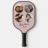 フレンド最高のーエバー写真テンプレートピックボールパドル ピックルボールラケット (正面)