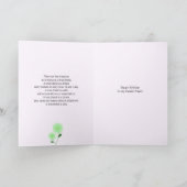 フレンド最高の誕生日カード カード (内部)