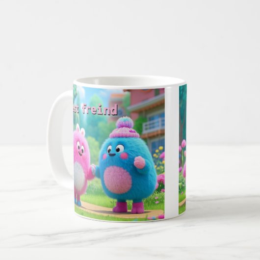 フレンド最高の魔法マグ11オズ コーヒーマグカップ (正面左)