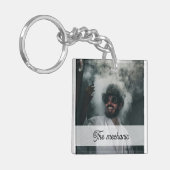 フレンド熱狂するニックネームKeychain キーホルダー (正面左)