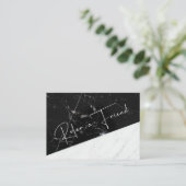 フレンド白黒マーブルビジネスサロン 紹介カード (スタンド正面)