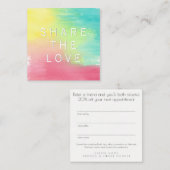 フレンド紹介サロンクライアントカードセットを参照 紹介カード (正面/裏面)