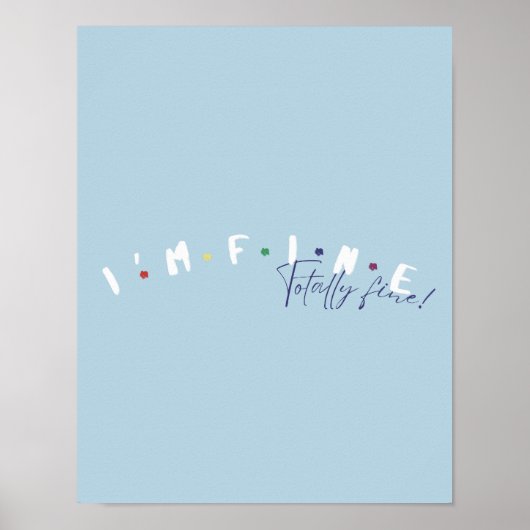 フレンド表示引用文 ポスター (正面)