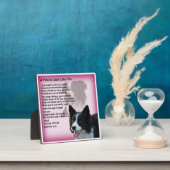 フレンド詩のプラーク縁ど – コリーデザイン フォトプラーク (インサイチュ)