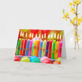 フレンド誕生日カードの個人用メッセージ カード