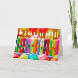 フレンド誕生日カードの個人用メッセージ カード