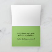 フレンド誕生日カード カード (内部)