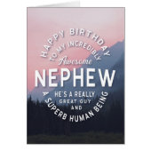 フレンド誕生日私の信じられないほど素晴らしい友人 (正面)