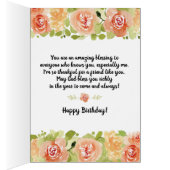 フレンド誕生日、ここに私の素晴らしい友人 (内側 (右))