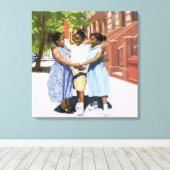 フレンド2001 キャンバスプリント (インサイチュ (ウッドフロア))