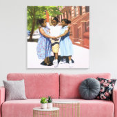 フレンド2001 キャンバスプリント (インサイチュ (リビング))