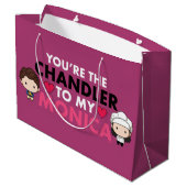 フレンド™ あなたはチャンドラーがモニカに ラージペーパーバッグ (裏面アングル)