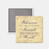 フレンド・アット・マグネット マグネット (正面/裏面)