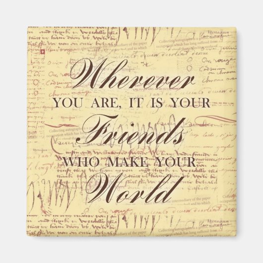 フレンド・アット・マグネット マグネット (正面)