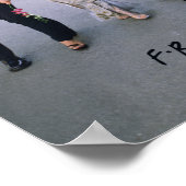 フレンド™ |カップルフォーマル衣服 ポスター (角)