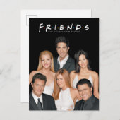 フレンド™ |キャストフォーマル衣服クローズアップ インビテーションポストカード (正面/裏面)