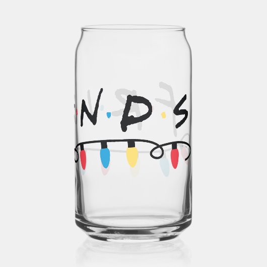 フレンド™ |クリスマスライトロゴ ガラス缶 (裏面)