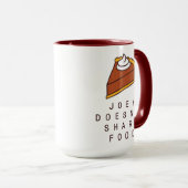 フレンド™ |ジョーイは共有 マグカップ (正面右)