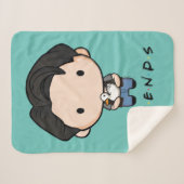 フレンド™ |ジョーイチビ（小さくかわいく書いた感じ） シェルパブランケット (正面(横))