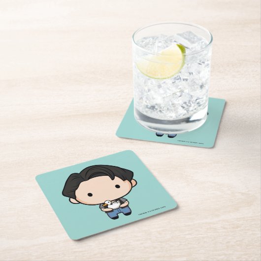 フレンド™ |ジョーイチビ（小さくかわいく書いた感じ） スクエアペーパーコースター (インサイチュ)