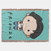 フレンド™ |ジョーイチビ(小さくかわいく書いた感じ) スローブランケット (正面)