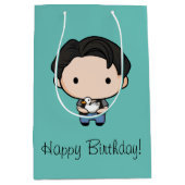 フレンド™ |ジョーイチビ（小さくかわいく書いた感じ） ミディアムペーパーバッグ (正面)