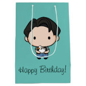 フレンド™ |ジョーイチビ（小さくかわいく書いた感じ） ミディアムペーパーバッグ (裏面)