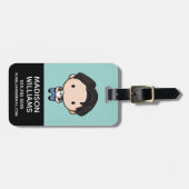 フレンド™ |ジョーイチビ（小さくかわいく書いた感じ） ラゲッジタグ (正面横)