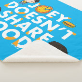 フレンド™ |ジョーイ共有チビ（小さくかわいく書いた感じ） シェルパブランケット (3/4)