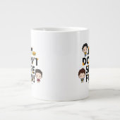 フレンド™ |ジョーイ共有チビ(小さくかわいく書いた感じ) ジャンボコーヒーマグカップ (正面)