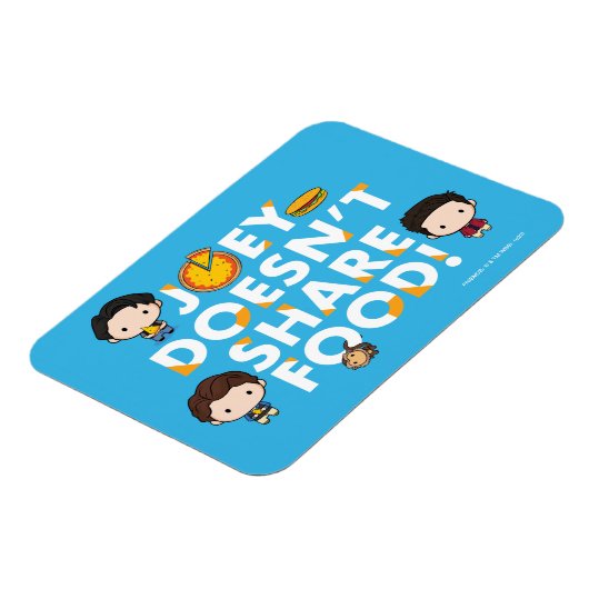 フレンド™ |ジョーイ共有チビ(小さくかわいく書いた感じ) マグネット (左側)