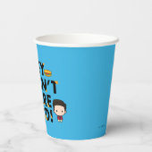 フレンド™ |ジョーイ共有チビ（小さくかわいく書いた感じ） 紙コップ (裏面)