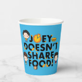 フレンド™ |ジョーイ共有チビ（小さくかわいく書いた感じ） 紙コップ (左)