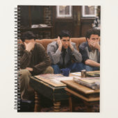 フレンド™ ソファに座ったジョーイ、ロス、チャンドラー プランナー手帳 (正面)