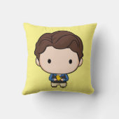 フレンド™ |チャンドラーチビ(小さくかわいく書いた感じ) クッション (裏面)