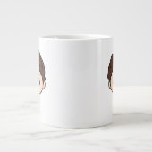 フレンド™ |チャンドラーチビ（小さくかわいく書いた感じ） ジャンボコーヒーマグカップ (正面)