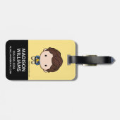 フレンド™ |チャンドラーチビ(小さくかわいく書いた感じ) ラゲッジタグ (裏面横)